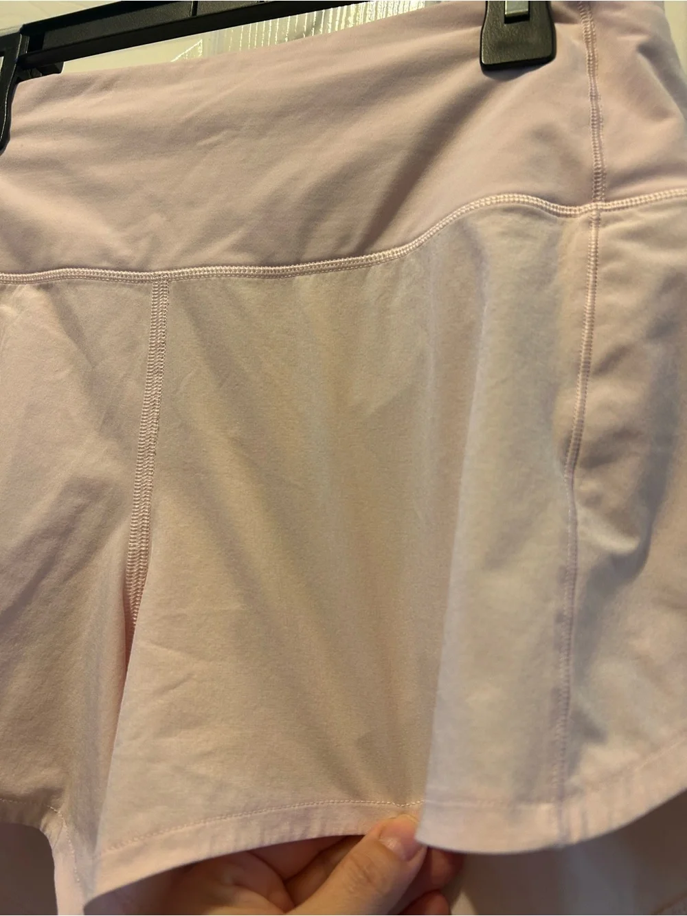 lululemon Speed Up High Rise short 4’ inseam Pearl Pink